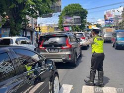 124 Personel Diterjunkan Antisipasi Kepadatan Lalin di Kota Malang