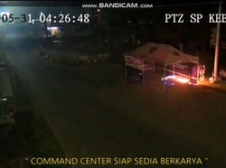 Detik-detik Pos Pantau Truk ODOL Dishub-Polisi di Palembang Dibakar OTK