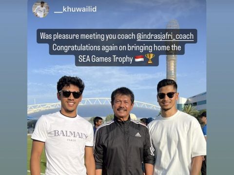 Indra Sjafri Bertemu Ahmad Al Khuwailid dan Farri Agri di Qatar.