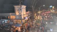 Kayutangan Heritage Kota Malang Penuh Sesak Saat Long Weekend