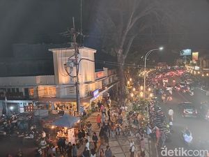 Kayutangan Heritage Kota Malang Penuh Sesak Saat Long Weekend