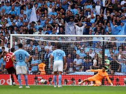 Babak 1 Final FA Man City Vs MU: 1-1