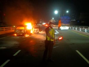 Ini Penyebab Mobil Honda HR-V Terbakar di Tol Dalam Kota