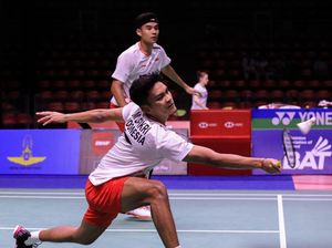 Thailand Open 2023: Bagas/Fikri Kalah di Final