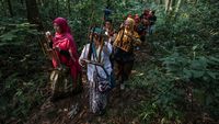 Momen Sedekah Hutan Universitas Indonesia