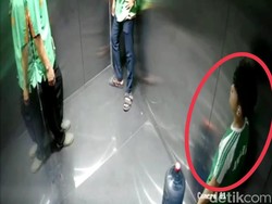 Momen Anak Pejabat Kemenhub Dalam Lift Sebelum Tewas di SMP Athirah Makassar