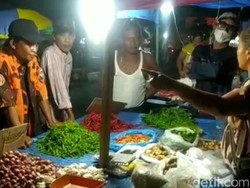 Sejumlah Pria Berseragam PP Cekcok dengan Pedagang di Deli Serdang gegara Pungli