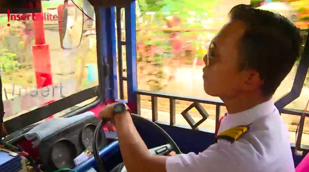 Ari Jambul Sopir Odong-odong Berseragam Pilot