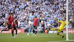 Juara Piala FA, Manchester City Selangkah Lagi Treble Winners
