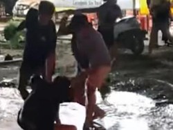 Viral Pria Dikeroyok Warga di Kendari, Dipicu Cekcok Antarkelompok