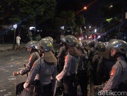 Massa Tawuran di Tamsis Jogja Mulai Bubar