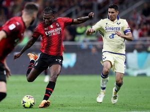 Milan Vs Verona: Brace Leao Bawa Rossoneri Menang 3-1