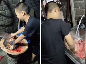 5 Bocah Jualan Makanan, Jago Potong Ikan hingga Bikin Mie Sendiri 5 Bocah Jualan Makanan, Jago Potong Ikan hingga Bikin Mie Sendiri