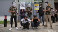 Aksi Mahasiswa Muslim Peringati Tragedi Tiananmen di Kedubes China