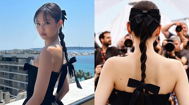 Jennie dalam Cannes Film Festival 2023/Foto: Instagram/jennierubyjane