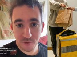 Kocak! Pria Ini Keliru Ambil Makanan yang Ternyata Belanjaan Tetangga