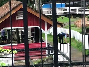 Viral Pekerja Lokasi Wisata Puncak Buang Sampah ke Sungai, Ini Kata Pengelola