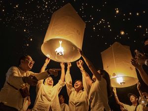 Perayaan Waisak Lancar dan Hikmat, Masyarakat Sekitar Mendapat Berkat