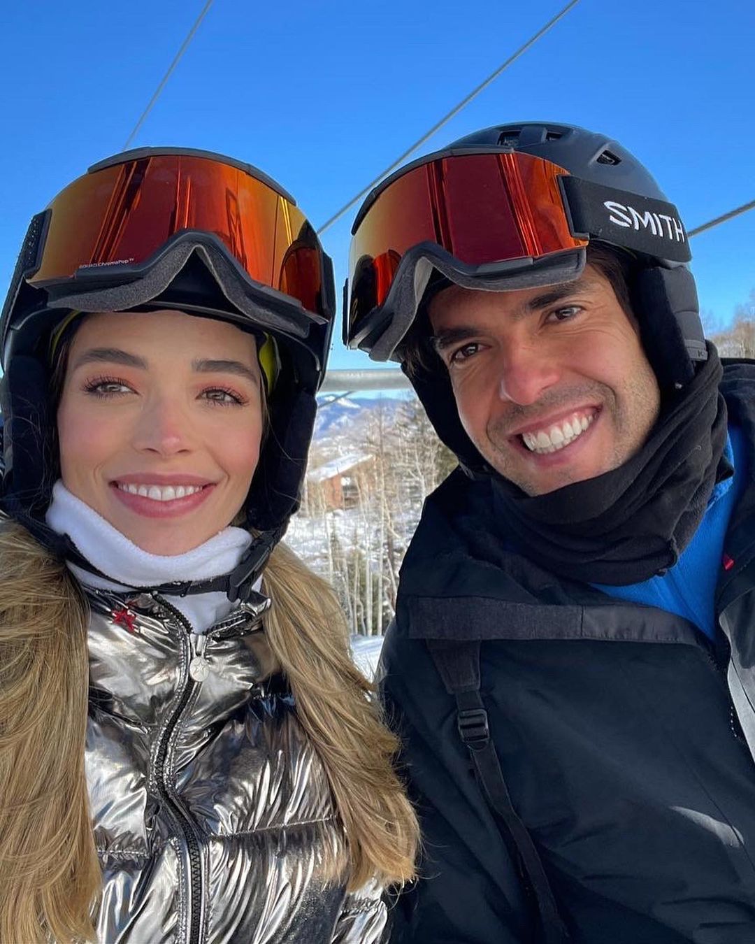 Ricardo Kaka dan Caroline Diaz Ricardo Kaka dan Caroline Diaz
