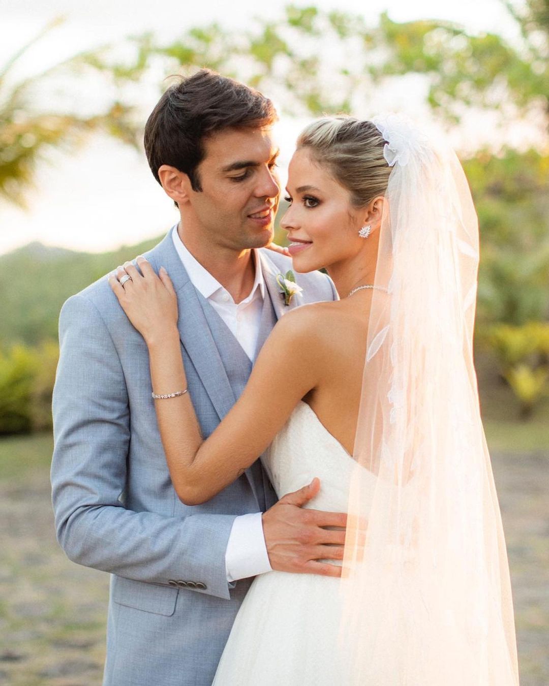 Ricardo Kaka dan Caroline Diaz Ricardo Kaka dan Caroline Diaz