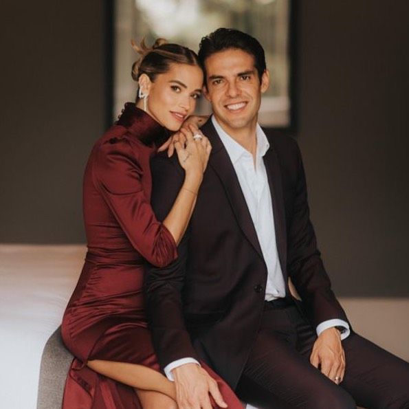 Ricardo Kaka dan Caroline Diaz Ricardo Kaka dan Caroline Diaz