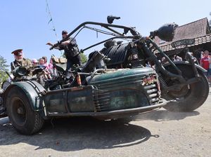 Sangar! Begini Wujud Motor Lapis Baja Raksasa dari Jerman