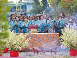 Ribuan Umat Buddha Rayakan Puncak Tri Suci Waisak di Candi Sojiwan