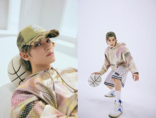 Potret Taeyong untuk album SHALALA.