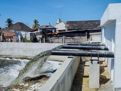 Rumah Pompa-Tanggul Zona A Selesai Dibangun untuk Atasi Rob Belawan