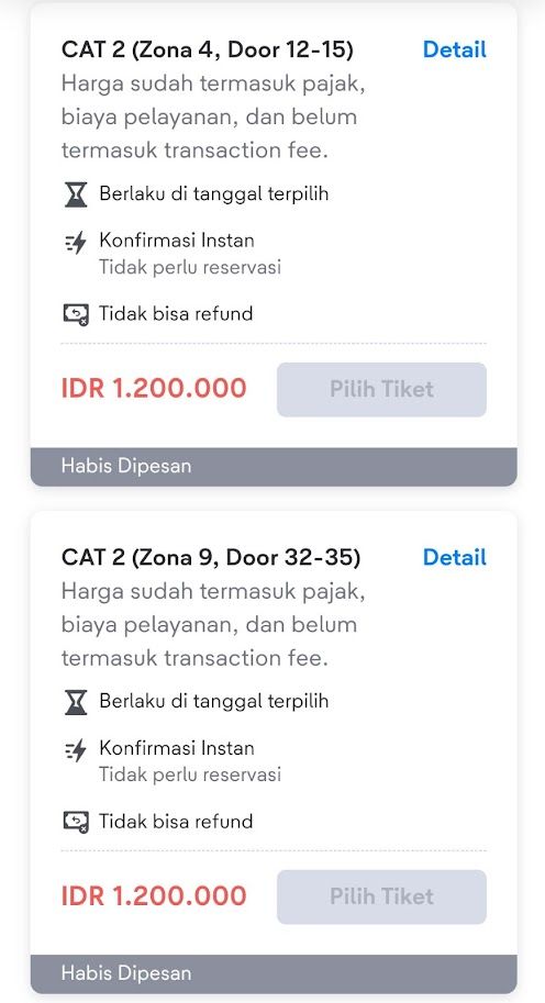 Tiket Indonesia vs Argentina
