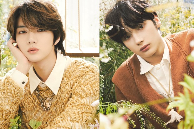 Beomgyu dan Huening Kai TXT/ Foto: twitter.com/TXT_bighit_jp Beomgyu dan Huening Kai TXT/ Foto: twitter.com/TXT_bighit_jp