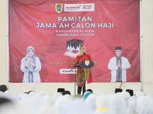 Alasan Bupati Klaten Beri Lauk dan Syal Lurik ke Jemaah Haji