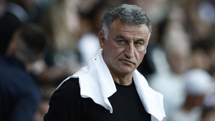 Soccer Football - Ligue 1 - Paris St Germain v Clermont - Parc de Princes, Paris, France - June 3, 2023  Paris St Germain coach Christophe Galtier before the match REUTERS/Benoit Tessier
