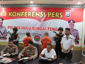 2 Pekan Buron, Ayah Perkosa Siswi SD hingga Hamil 6 Bulan di Kalsel Ditangkap 2 Pekan Buron, Ayah Perkosa Siswi SD hingga Hamil 6 Bulan di Kalsel Ditangkap