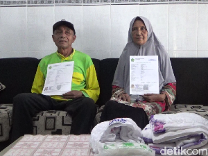 Menabung 18 Tahun, Pasutri Penggembala Bebek Asal Lumajang Akhirnya Naik Haji Menabung 18 Tahun, Pasutri Penggembala Bebek Asal Lumajang Akhirnya Naik Haji