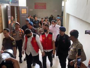 Diborgol, Mario Dandy-Shane Tiba di PN Jaksel Jelang Sidang Penganiayaan David