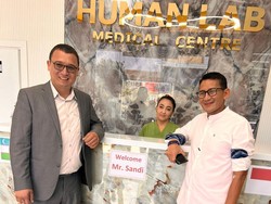 Sandiaga dari Uzbekistan: Human Lab Berkomitmen Investasi Wisata Kesehatan