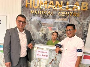Sandiaga dari Uzbekistan: Human Lab Berkomitmen Investasi Wisata Kesehatan Sandiaga dari Uzbekistan: Human Lab Berkomitmen Investasi Wisata Kesehatan