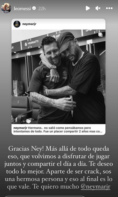 Messi, Neymar