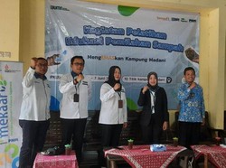 PNM Sulap 10 Kampung Madani Jadi Pusat Edukasi Pilah Sampah