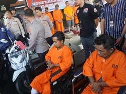 Hendak Kabur saat Ditangkap, 2 Pelaku Curanmor Didor