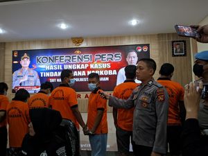 Polresta Mataram Tangkap 3 Mantan Polisi yang Jadi Pengedar Sabu