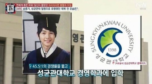 Song Joong Ki saat kelulusan / Foto: Koreaboo Song Joong Ki saat kelulusan / Foto: Koreaboo