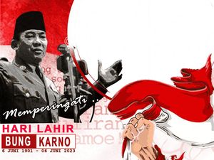 Twibbon dan Ucapan Hari Lahir Bung Karno, Diperingati 6 Juni Twibbon dan Ucapan Hari Lahir Bung Karno, Diperingati 6 Juni