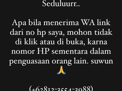 WhatsApp Bupati Ponorogo Diretas, Kirimkan Link Resepsi Berformat Apk