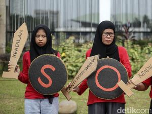 Aksi PRT Minta DPR Segera Selesaikan RUU PPRT Aksi PRT Minta DPR Segera Selesaikan RUU PPRT
