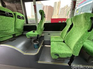 Melihat Tampilan Bus Shalawat Khusus Lansia dan Disabilitas di Makkah