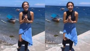 Momen Celana Gisel Melorot saat Wawancara, Bikin Salfok Netizen