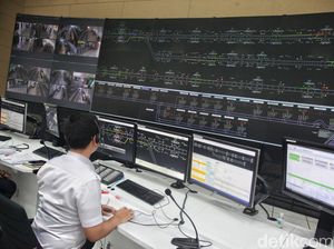 Dari Ruang Ini, Pergerakan LRT Jakarta Dikendalikan