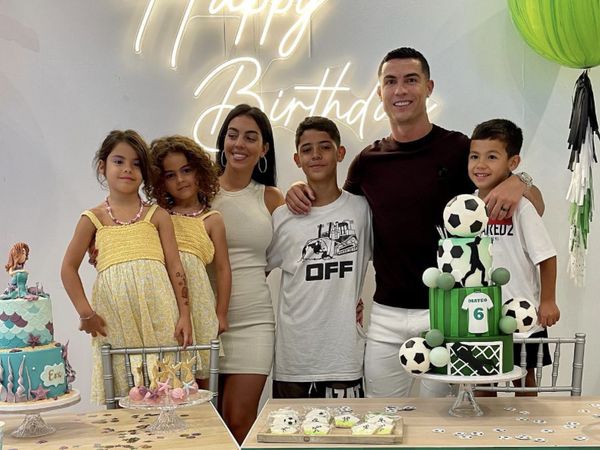 Gaya Georgina Rodriguez di Ultah Anak Kembarnya, Masih Akur dengan Ronaldo